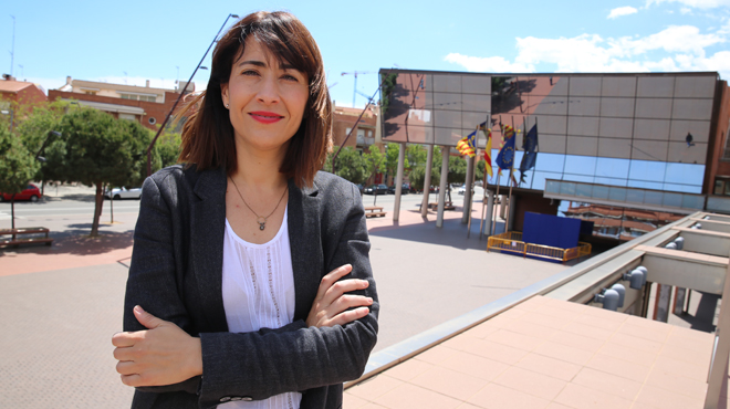Raquel Sánchez, alcaldesa de Gavà. Foto: EL PERIÓDICO.