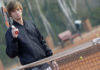 Andrey Rublev en la Academia 4 Slam Tennis de Gavà. Foto: Francesc Adelantado