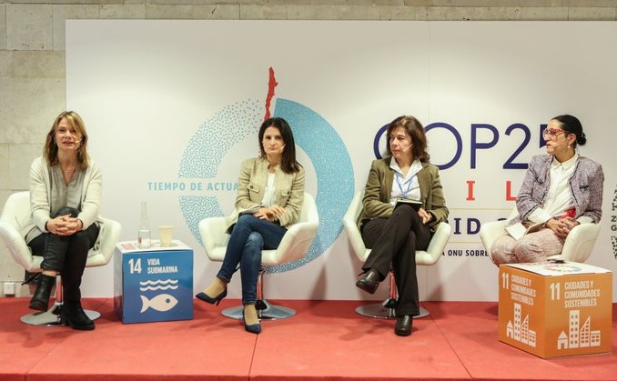 La alcaldesa de Sant Boi también participa en la Cumbre de Madrid. Foto: El Far.