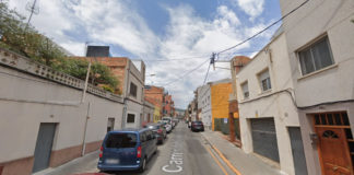 Calle Lluis Borrasa.