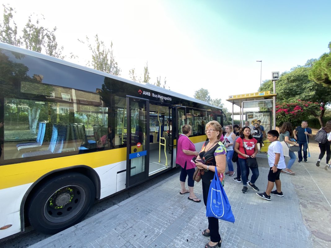 Autobús en Gavà.