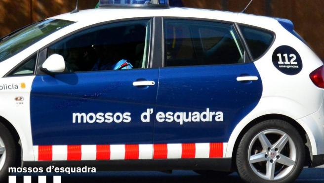 Vehículo de los Mossos d'Esquadra. Foto: Twitter @mossos.