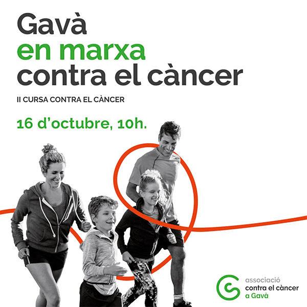 Cursa contra el cancer a Gavà