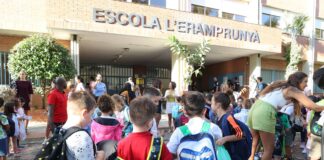 Las familias podrán conocer los centros escolares de Gavà durante las jornadas de puertas abiertas Escola Eramprunyà. Foto: Ayuntamiento de Gavà.